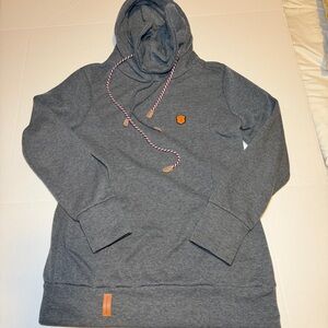 Naketano cowl neck pullover hoodie SEE MEASUREMENTS